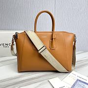 Givenchy Small 33 Antigona Sport Bag in Caramel Calfskin - 1