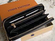 LV Wallet Zippy Black Monogram 11457 - 4