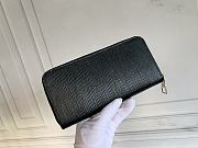 LV Zippy Wallet Black Epi Leather 11463 - 6
