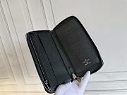 LV Zippy Wallet Black Epi Leather 11463 - 4