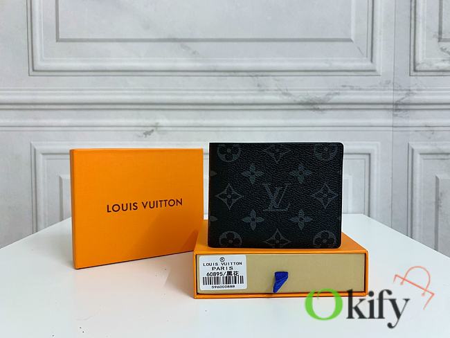 LV Multiple Wallet Gray Monogram 11466 - 1