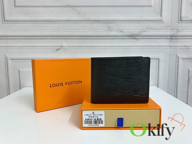 LV Multiple Wallet Black Epi Leather 11471 - 1