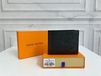 LV Multiple Wallet Black Epi Leather 11471