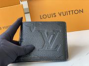 LV Multiple Wallet Black Embossed Taurillon Monogram 11473 - 4