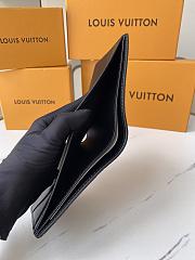LV Multiple Wallet Black Embossed Taurillon Monogram 11473 - 6