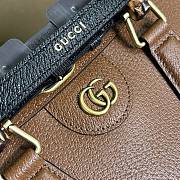 Gucci Diana small shoulder bag 27 brown leather - 4