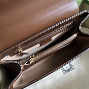Gucci Horsebit 1955 Medium Ophidia and Brown Leather 702049 - 5