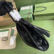 Gucci Deco Medium Tote Bag in Black Leather - 3