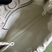 Gucci Deco Medium Tote Bag in White Leather - 5