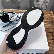 Dior B31 Sneaker Blue Mesh and Technical Fabric - 3