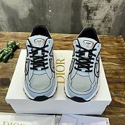 Dior B31 Sneaker Blue Mesh and Technical Fabric - 4
