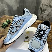 Dior B31 Sneaker Blue Mesh and Technical Fabric - 6