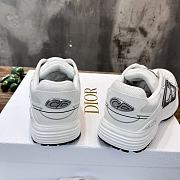 Dior B31 Sneaker White Mesh and Technical Fabric - 3