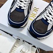 Dior B31 Sneaker Black Blue Mesh and Technical Fabric - 5