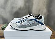 Dior B31 Sneaker Blue Gray Mesh and Technical Fabric - 1