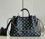 LV Bella Tote Mahina Black 11608 - 1