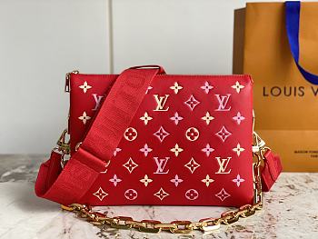 LV Coussin PM 26 Red New Spring Collection - Nautical 11354