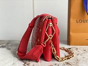 LV Coussin PM 26 Red New Spring Collection - Nautical 11354 - 3