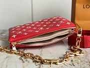 LV Coussin PM 26 Red New Spring Collection - Nautical 11354 - 6