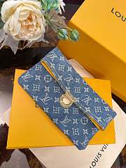 LV Pouch Monogram Denim - 1