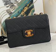 Chanel Jumbo Quilted Flapbag Black Caviar Leather - 1