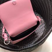 Prada Saffiano Shoulder Bag in Pink 1BD249 - 2
