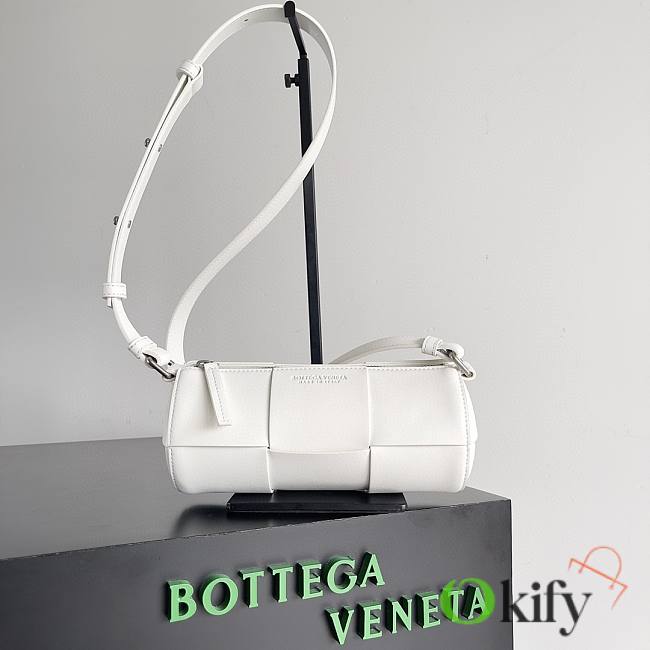 Bottega Veneta Medium Canette Bag White - 1