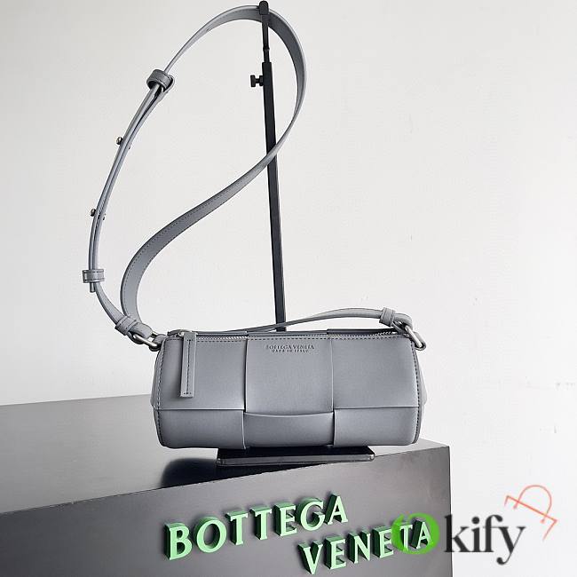 Bottega Veneta Medium Canette Bag Gray - 1