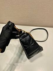 Prada Triangle Nappa Leather Black Shoulder Bag - 6