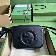 Okify Gucci Blondie Small Shoulder Bag Black Leather - 1