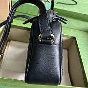 Okify Gucci Blondie Small Shoulder Bag Black Leather - 5