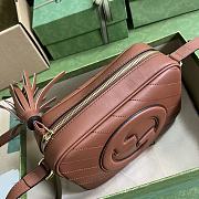Okify Gucci Blondie Small Shoulder Bag Brown Leather  - 6