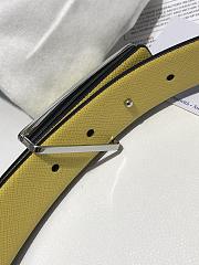 Prada yellow belt 35mm 11678 - 6