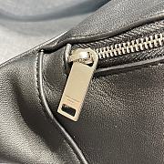 YSL Belt Bag Smooth Calfskin Silver Hardware 11705 - 4