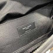 YSL Belt Bag Smooth Calfskin Black Hardware 11706 - 6