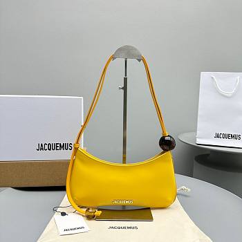 Jacquemus Le Bisou Yellow Leather