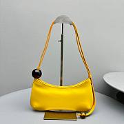 Jacquemus Le Bisou Yellow Leather - 4