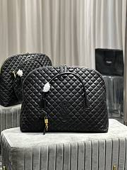 YSL ES Giant Travel Bag in Quilted Leather  - 6