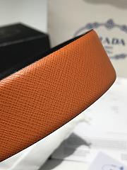 Prada orange belt 35mm 11741 - 5