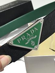 Prada green belt 35mm 11744 - 4