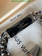 LV Men's Bracelet Silver 11754 - 2
