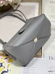 Dior Small Key Bag 22 Gray Leather - 2