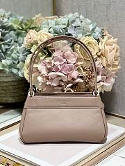 Dior Small Key Bag 22 Pink Nude Leather - 2