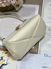 Dior Small Key Bag 22 Cream Leather - 4