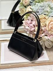 Dior Small Key Bag 22 Black Leather - 3
