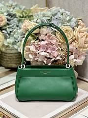 Dior Small Key Bag 22 Green Leather - 4