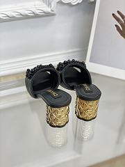 Chanel Black Leather Sandals 11798 - 2