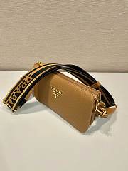 Prada Shoulder Bag 23 Caramel Leather - 6