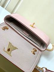 LV LockMe Chain Bag East West Pink - 5