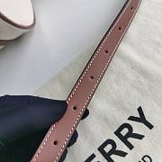 Burberry Logo Graphic Canvas and Leather Louise Bag - 3